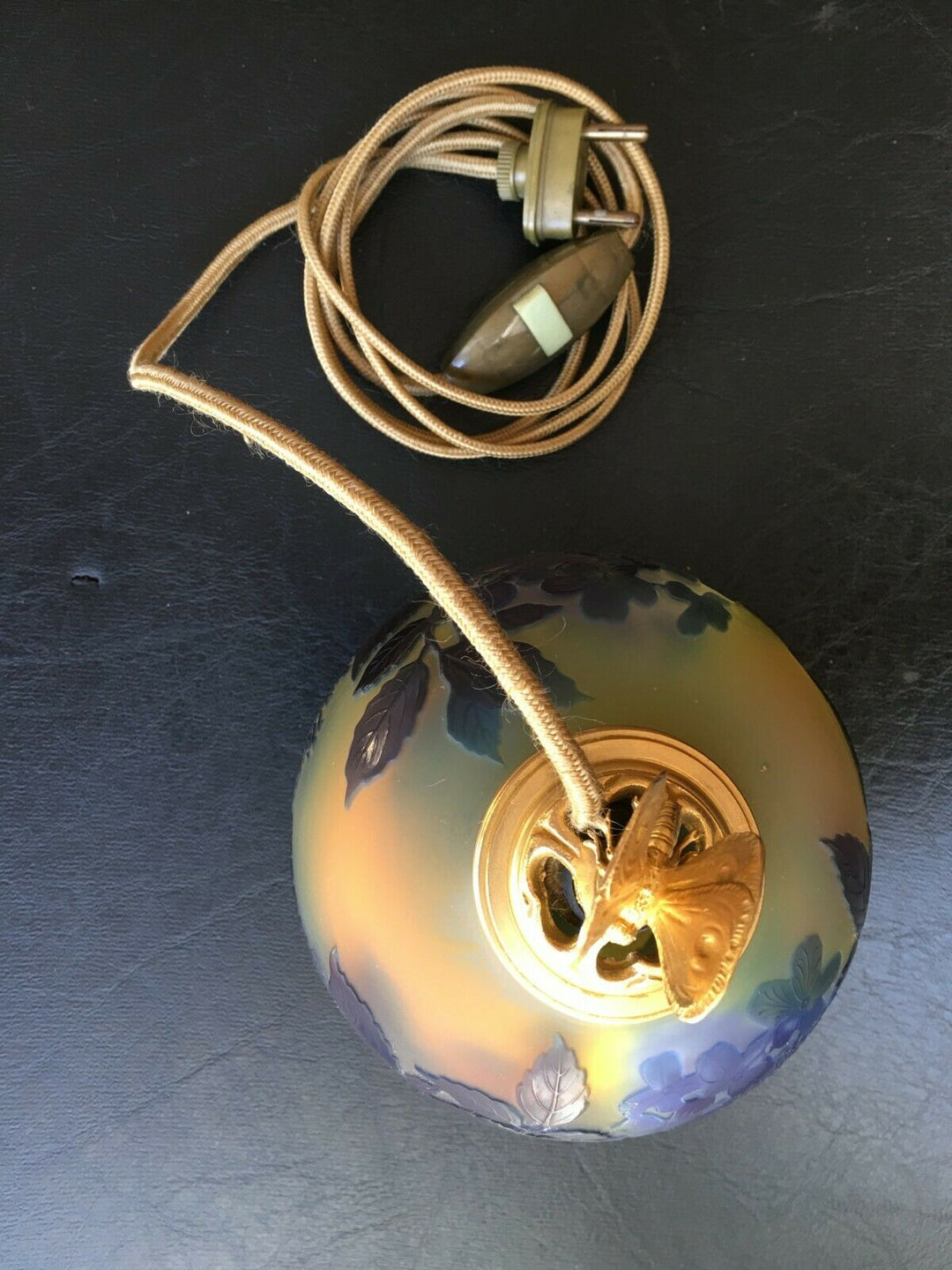 Gallé "Superbe Veilleuse" (Art Nouveau 1900)