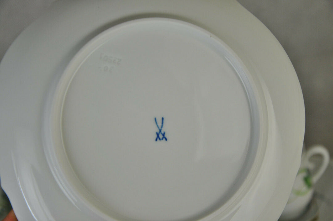 マイセン　ティーサービス　　森の植物　21点セット