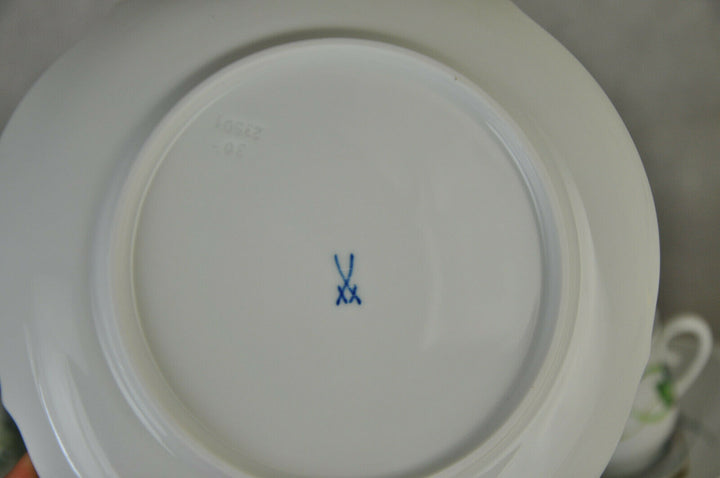 マイセン　ティーサービス　　森の植物　21点セット