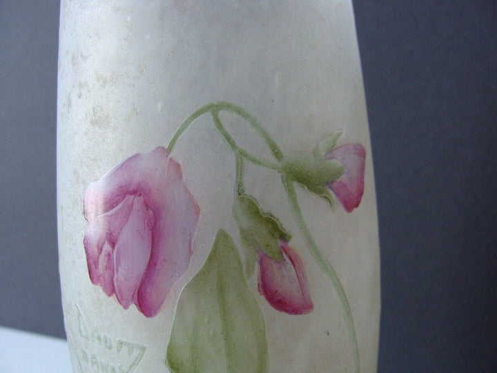 Daum Jugendstil Vase Dekor Wicke