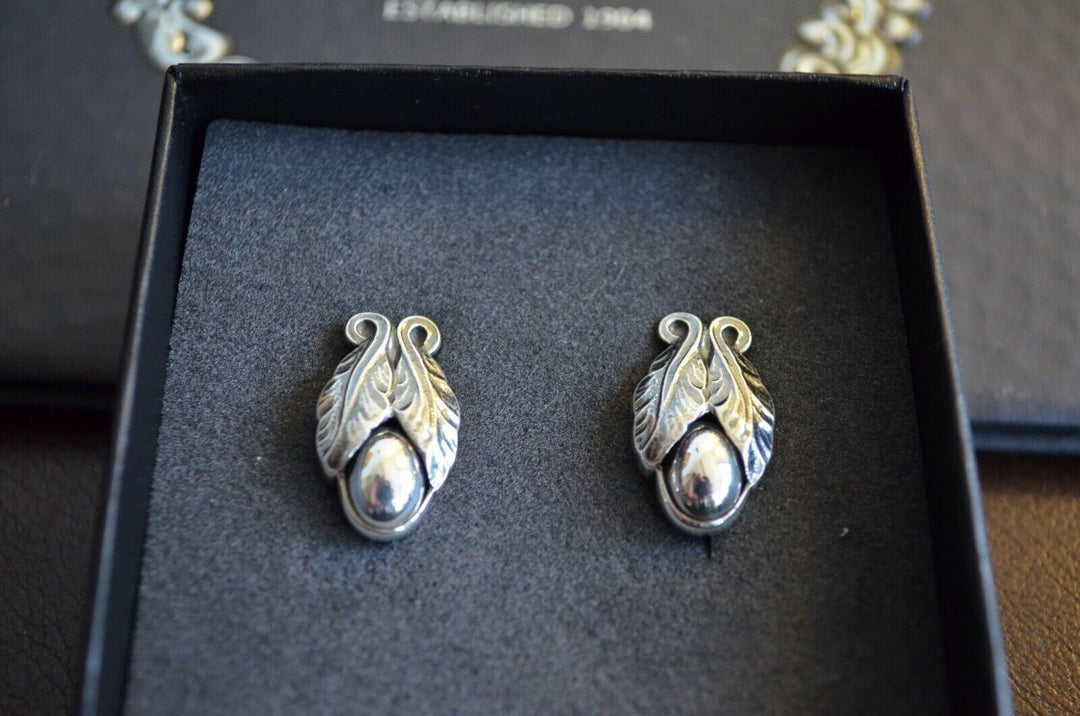 ジョージジェンセン(Georg Jensen)　シルバーイヤークリップ　2008年