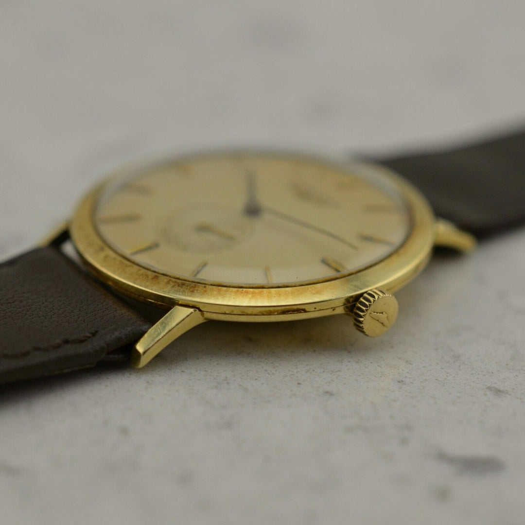 1960年代　ヴィンテージ ロンジン カラトラバ　参考番号1017  14K イエローゴールド製