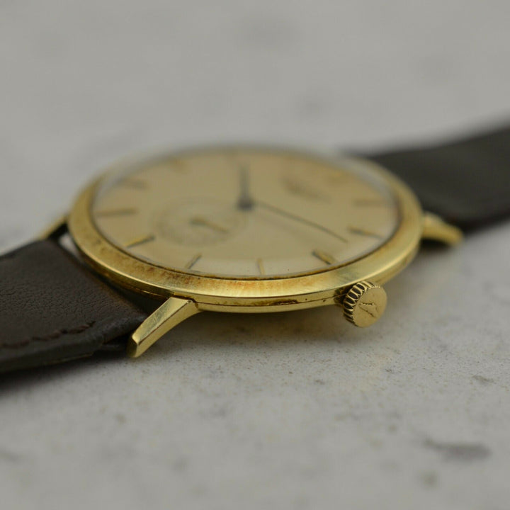 1960年代　ヴィンテージ ロンジン カラトラバ　参考番号1017  14K イエローゴールド製