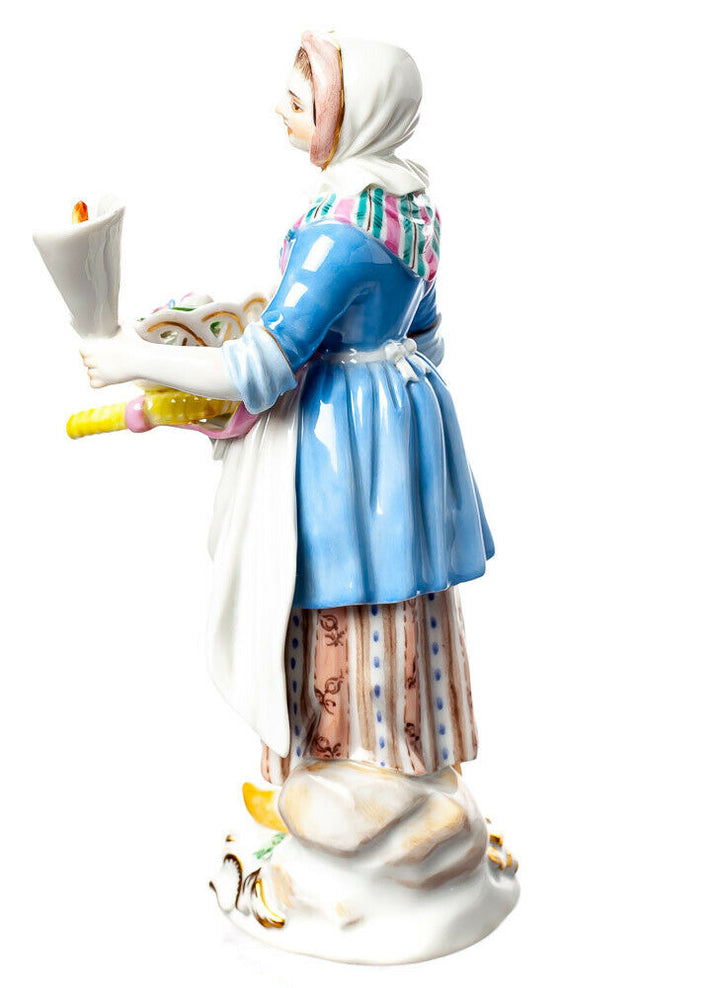 愛のマイセン人形 J.J. ケンドラ―作　パリの物売り　一級品