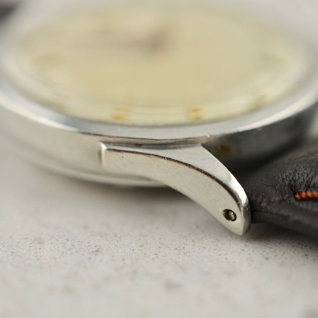 C.1950　ヴィンテージオメガ　機械式(手巻き）シーマスター　腕時計　CAL.Ω351　型番2635-1　スチール製