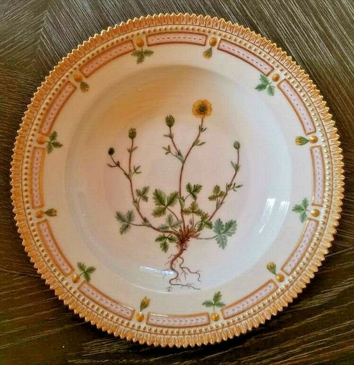 Royal Copenhagen Flora Danica Rim Soup Plate- 8.75" #3546