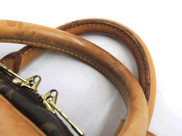 LOUIS VUITTON Sac Plein Air Long M41440 BAG MONOGRAM LEATHER VINTAGE Boston LV65
