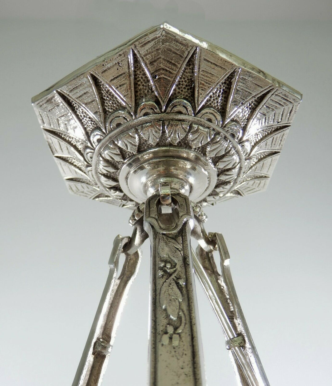 ミューラー兄弟　作：1930フランスアールデコ調シャンデリアランプ