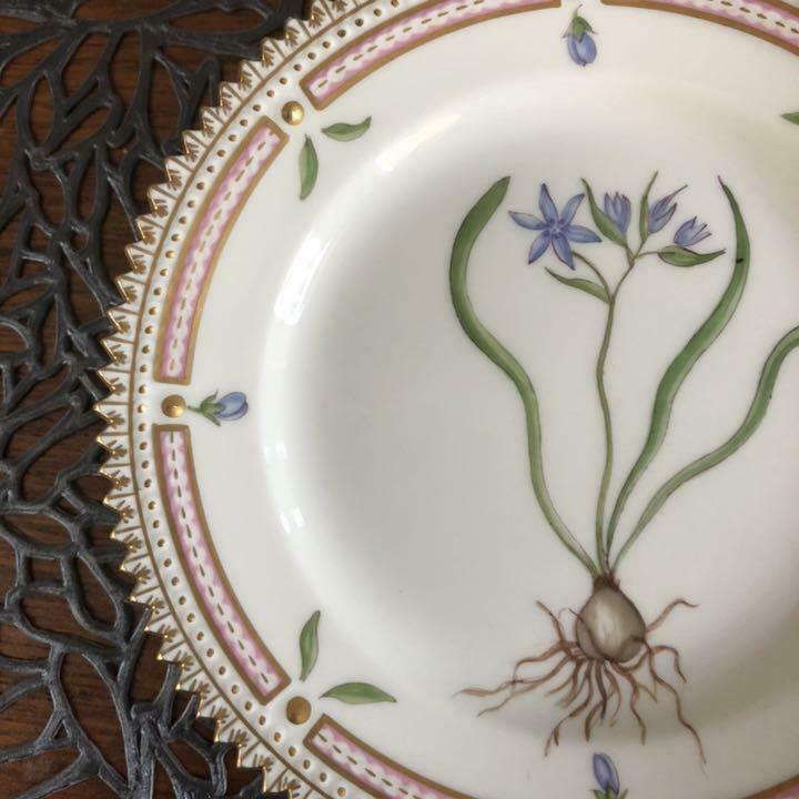 Royal Copenhagen Flora Danica flower Bulb plate 5.7inch