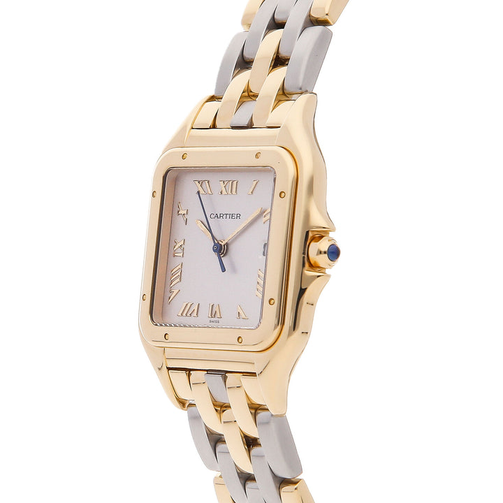 カルティエ パンテール クオーツ イエローゴールド レディース腕時計　デイト表示機能