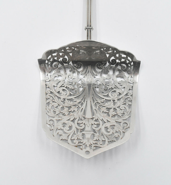 PUIFORCAT Antique French Sterling Silver Asparagus Server PELLE A ASPERGE ARGENT