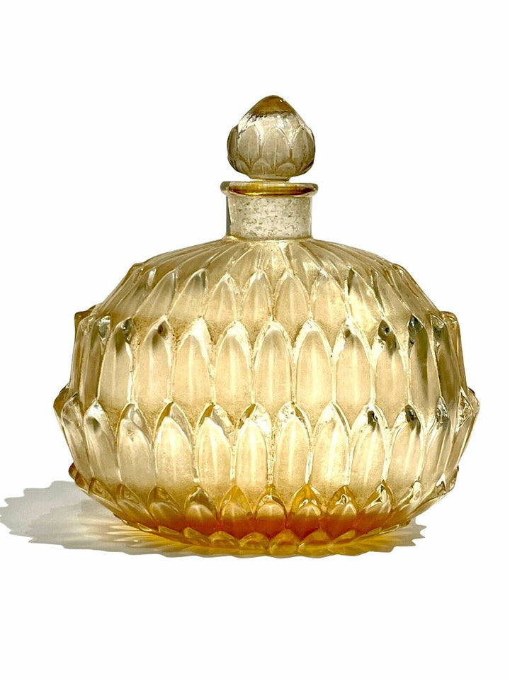 Flacon Amélie Patiné Sépia René Lalique R.Lalique Stained Glass Perfume Bottle