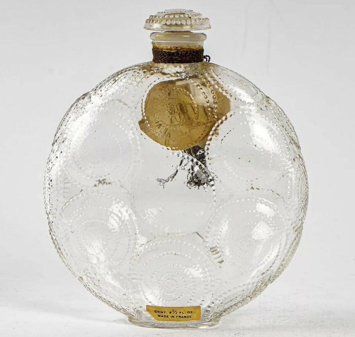 ルネ・ラリック　ガラス香水瓶　フォービルレリーフ