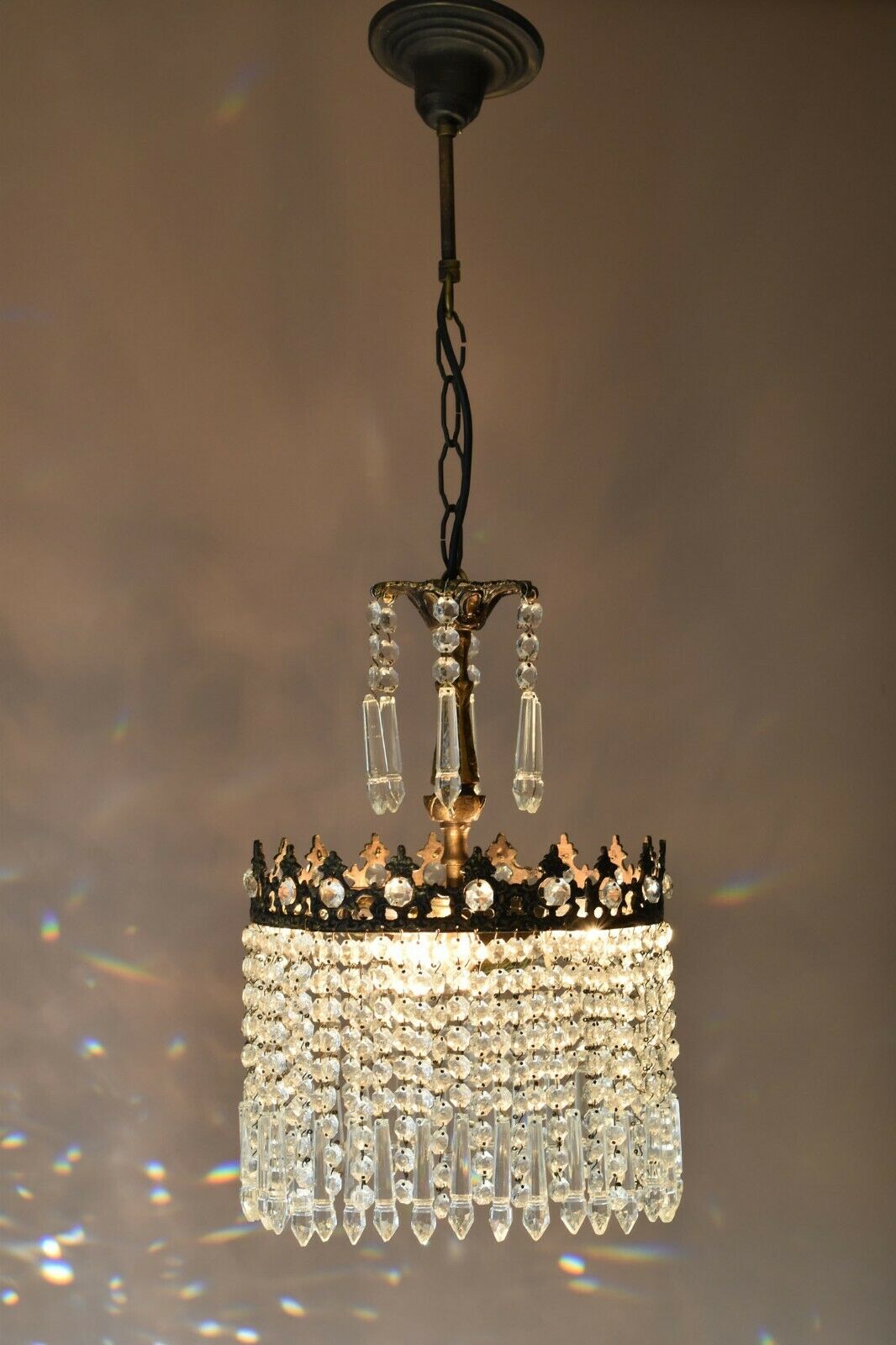 アンティーク/フレンチエンパイア式ヴィンテージ クリスタル