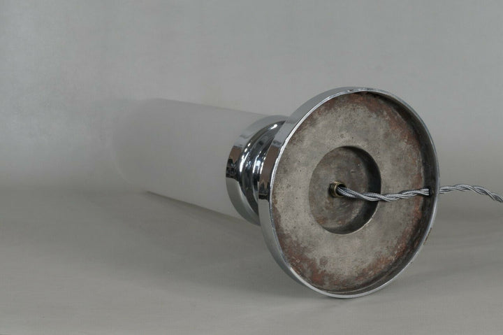 BUIRET-DEBEAURAIN : French 1930 modernist art deco lamp ....... adnet era France