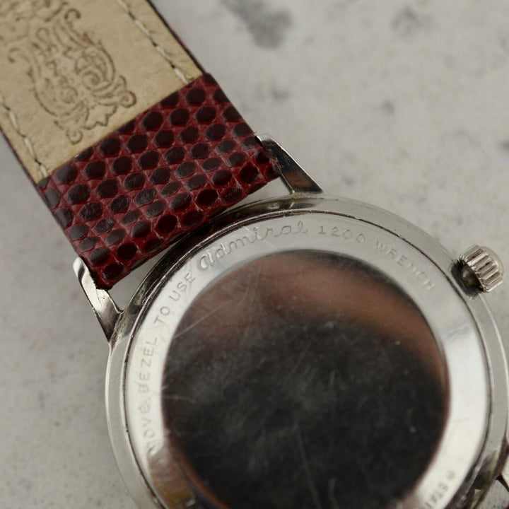 1965年　ヴィンテージ ロンジン グランドプライズ　アドミラル　オートマチック　腕時計 参考番号2731スチール製