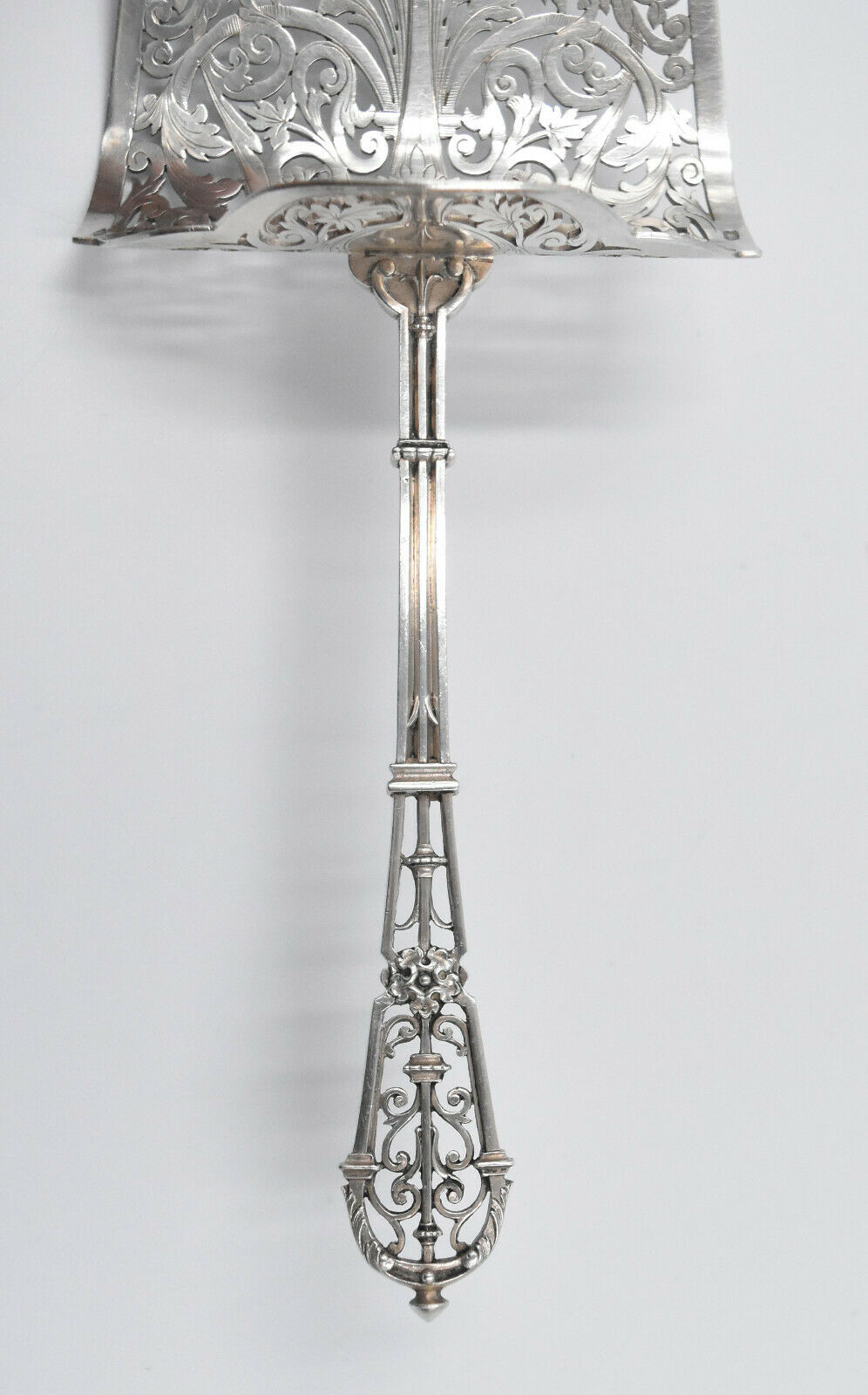PUIFORCAT Antique French Sterling Silver Asparagus Server PELLE A ASPERGE ARGENT