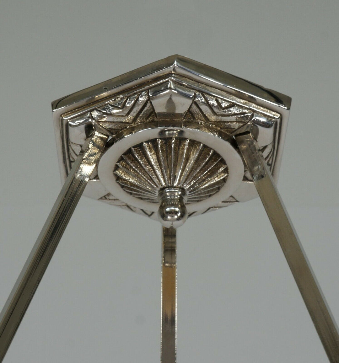 ミューラー兄弟　作：1930フランスアールデコ調シャンデリアランプ