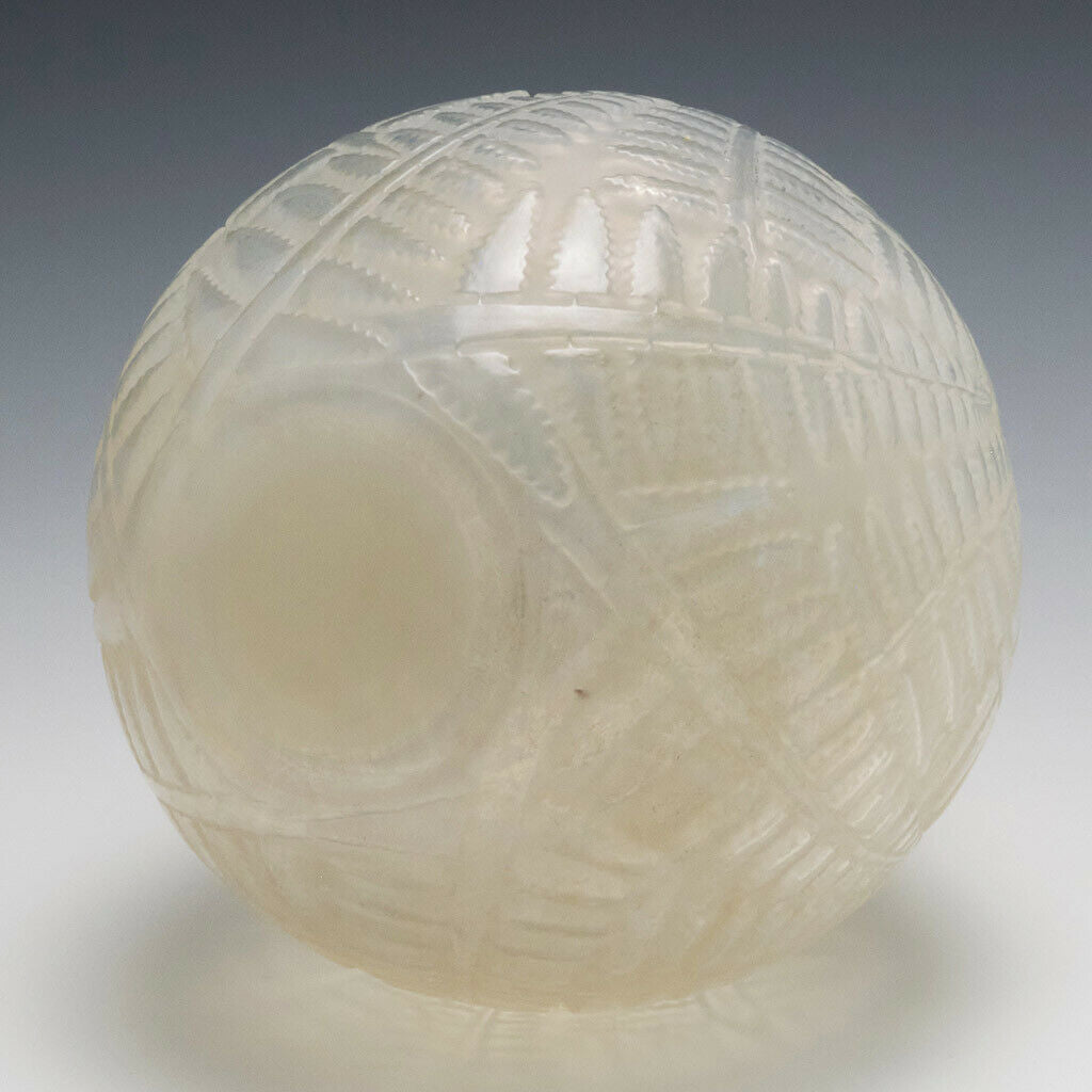 Opalescent Rene Lalique Espalion Vase Designed 1927 Marcilhac 996