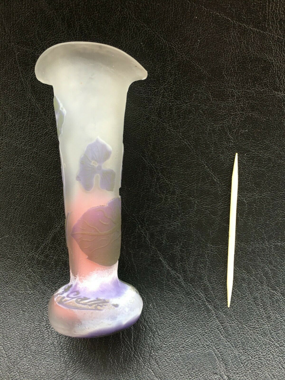 エミールガレ　紫陽花の花が描かれた花瓶（ミニチュアール）