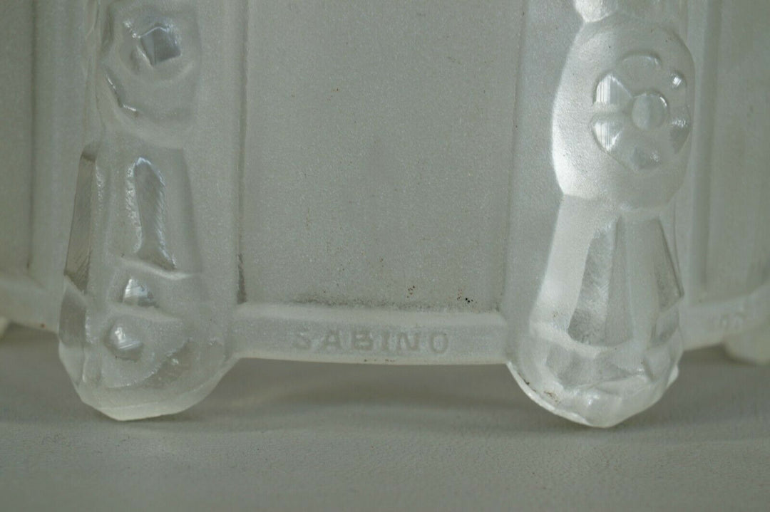 SABINO : large French 1930 art deco lamp ........... muller daum era 1925 France