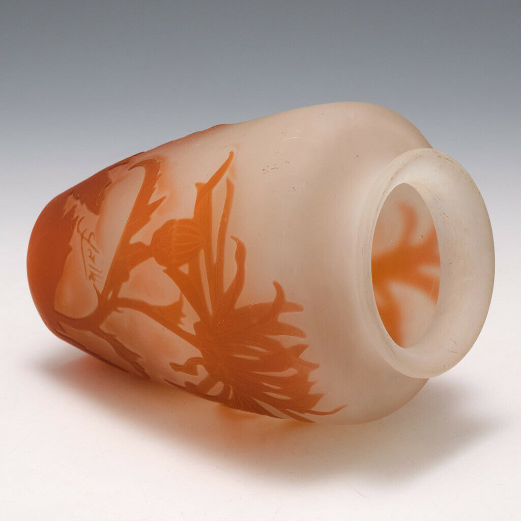 A Galle Cameo Glass Vase 1906-14