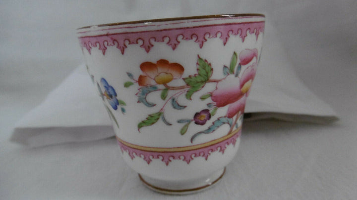 Tasse et sous-tasse Minton 110 estampillées V S "English Porcelain" du XIXe