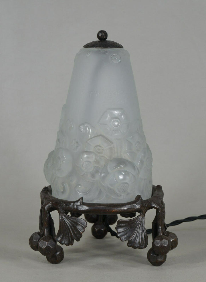 ミューラー兄弟　作：1930年フランスアールデコ調テーブルランプ