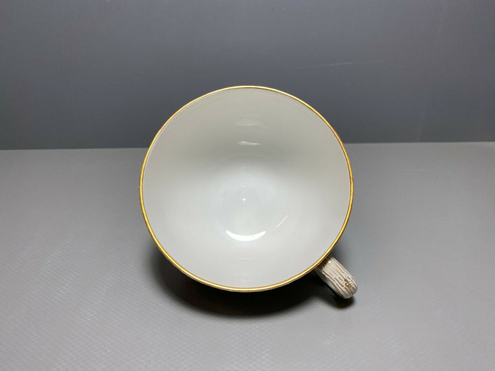 KPM BERLIN TEE GEDECK TASSE UT NEUOSIER WEICHMALEREI BLUMEN DEKOR 50 1.WAHL 1914