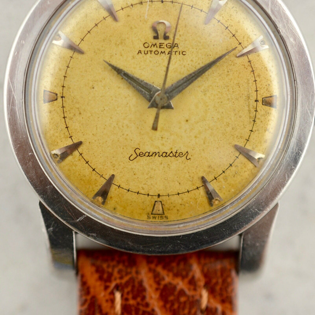 C.1952 ヴィンテージ オメガ 自動式 シーマスター 腕時計 Cal.Ω 354 型番 2577-9 SC スチール製