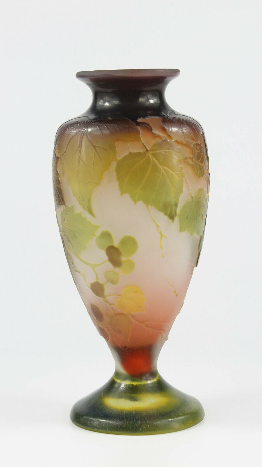 【美品】ガレ風 花瓶 ぶどう 葡萄 植物 アンティーク レトロ エミールガレ Amazon.co.jp: ガレ風 花瓶 ぶどう 葡萄 植物 アンティーク レトロ