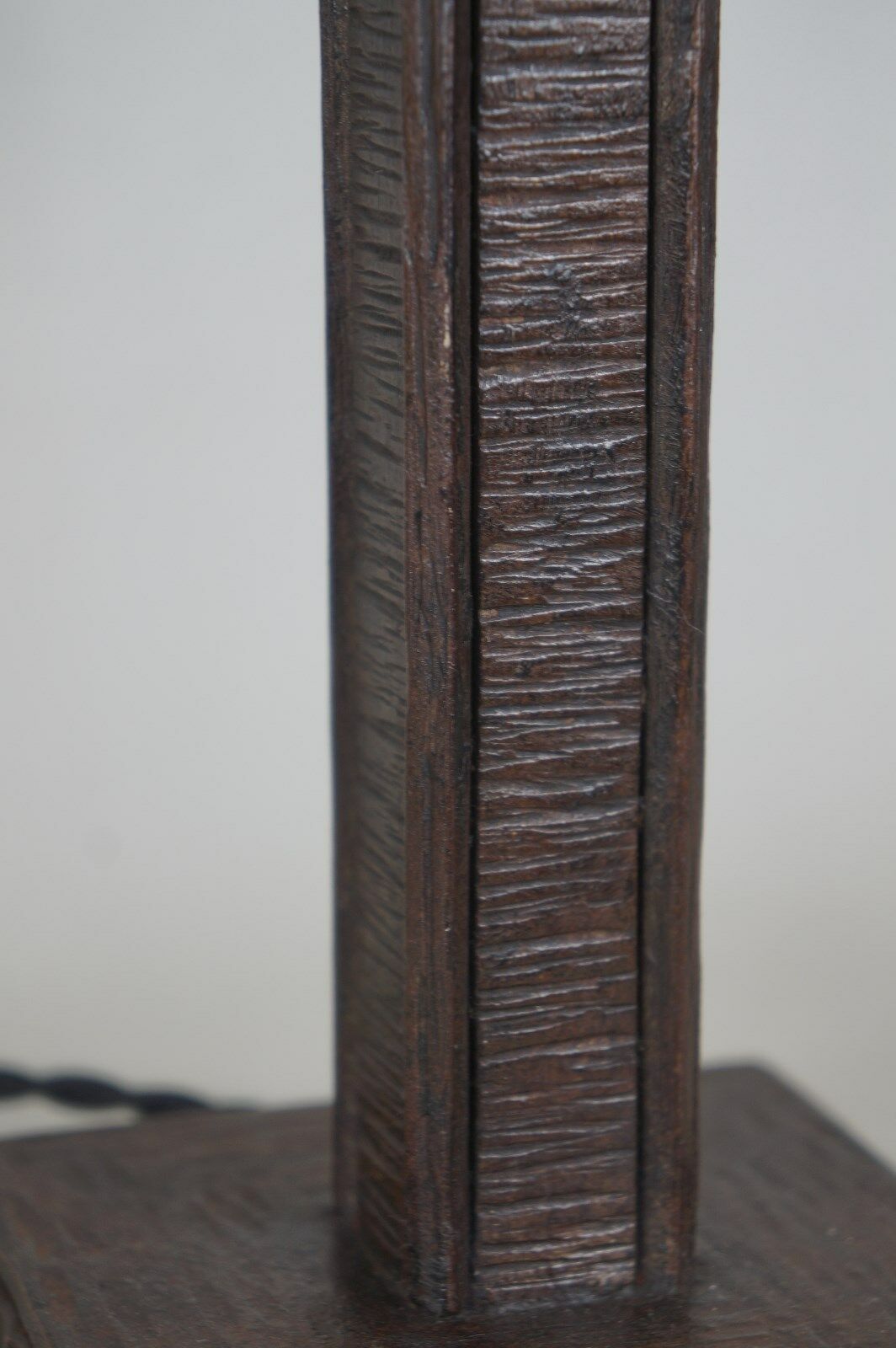 SCHNEIDER : FRENCH ART DECO LAMP 1930 .......... wrought iron .. muller era 1925