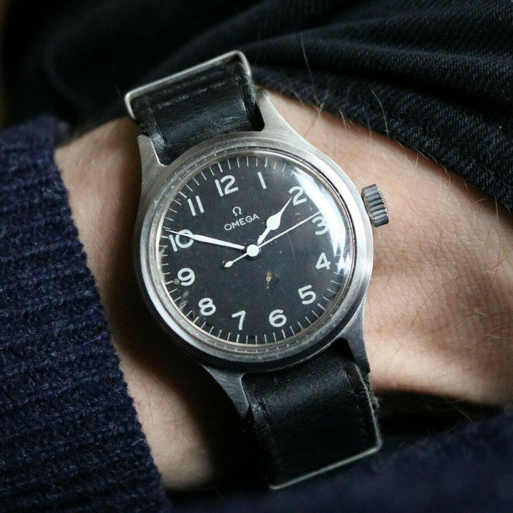 オメガ ミリタリーウォッチ 1956年製 RAF 6B/159　38ｍｍ