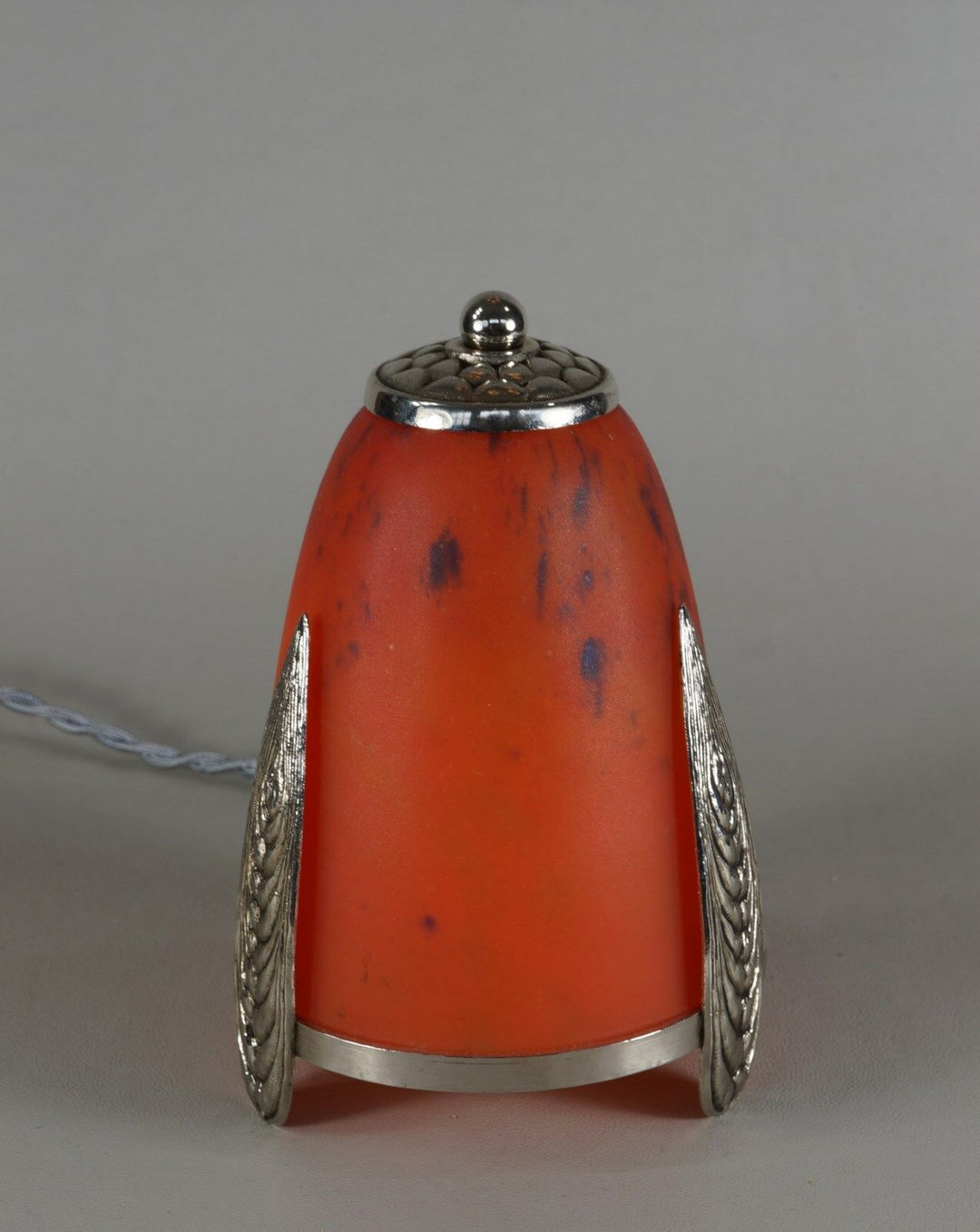 VAL & SCHNEIDER : FRENCH 1930 ART DECO NIGHT LAMP .. veilleuse 1925 muller era