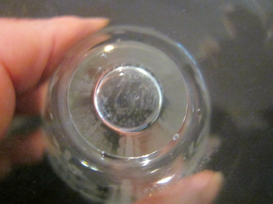 Baccarat Karaffe mit 2 Gläser das Set ist signiert