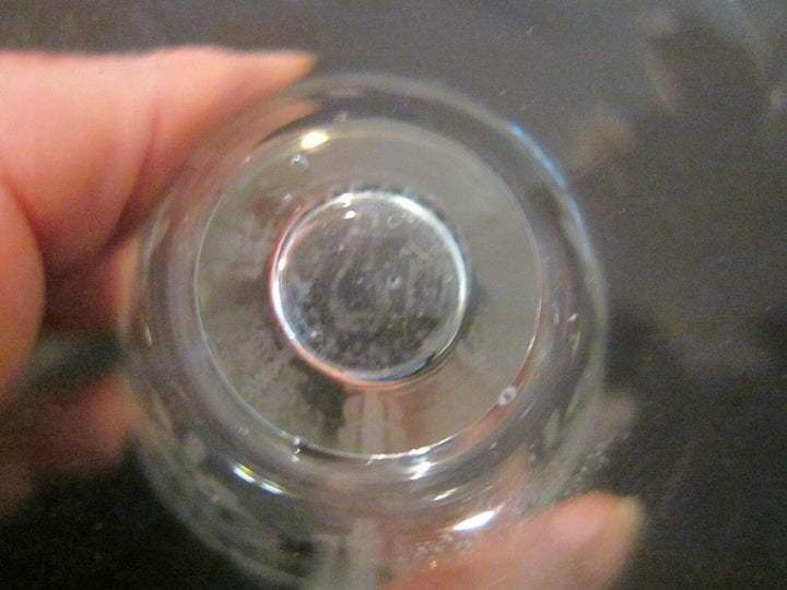 Baccarat Karaffe mit 2 Gläser das Set ist signiert