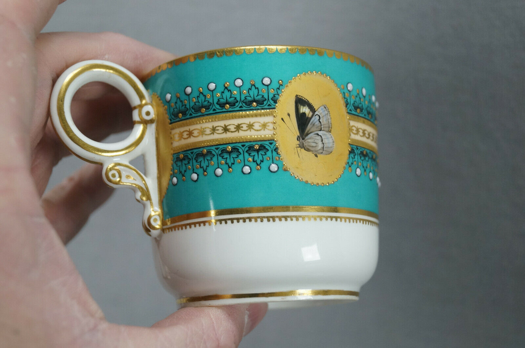 ロイヤルウースター　バタフライのカップ＆ソーサー