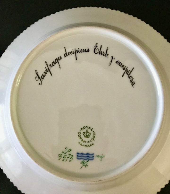 Royal Copenhagen FLORA DANICA Porcelain 7 1/2" Salad Plate #3573