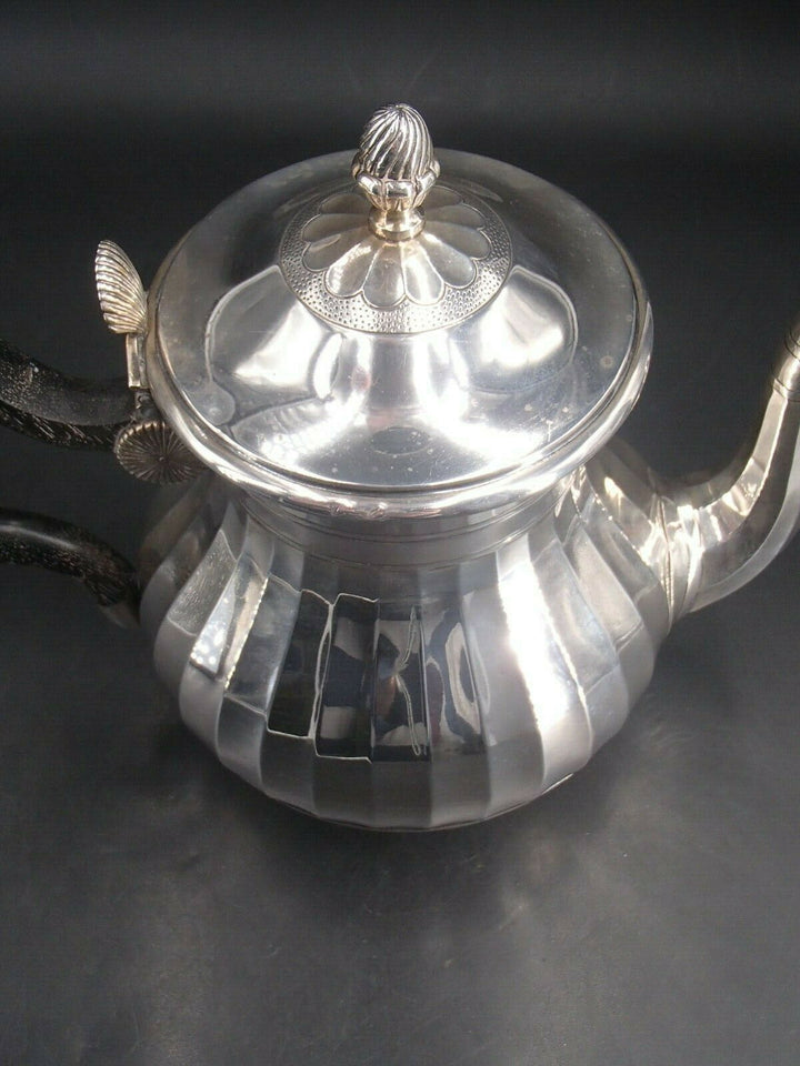 Cardeilhac belle teapot solid silver king post minerve 1 er title