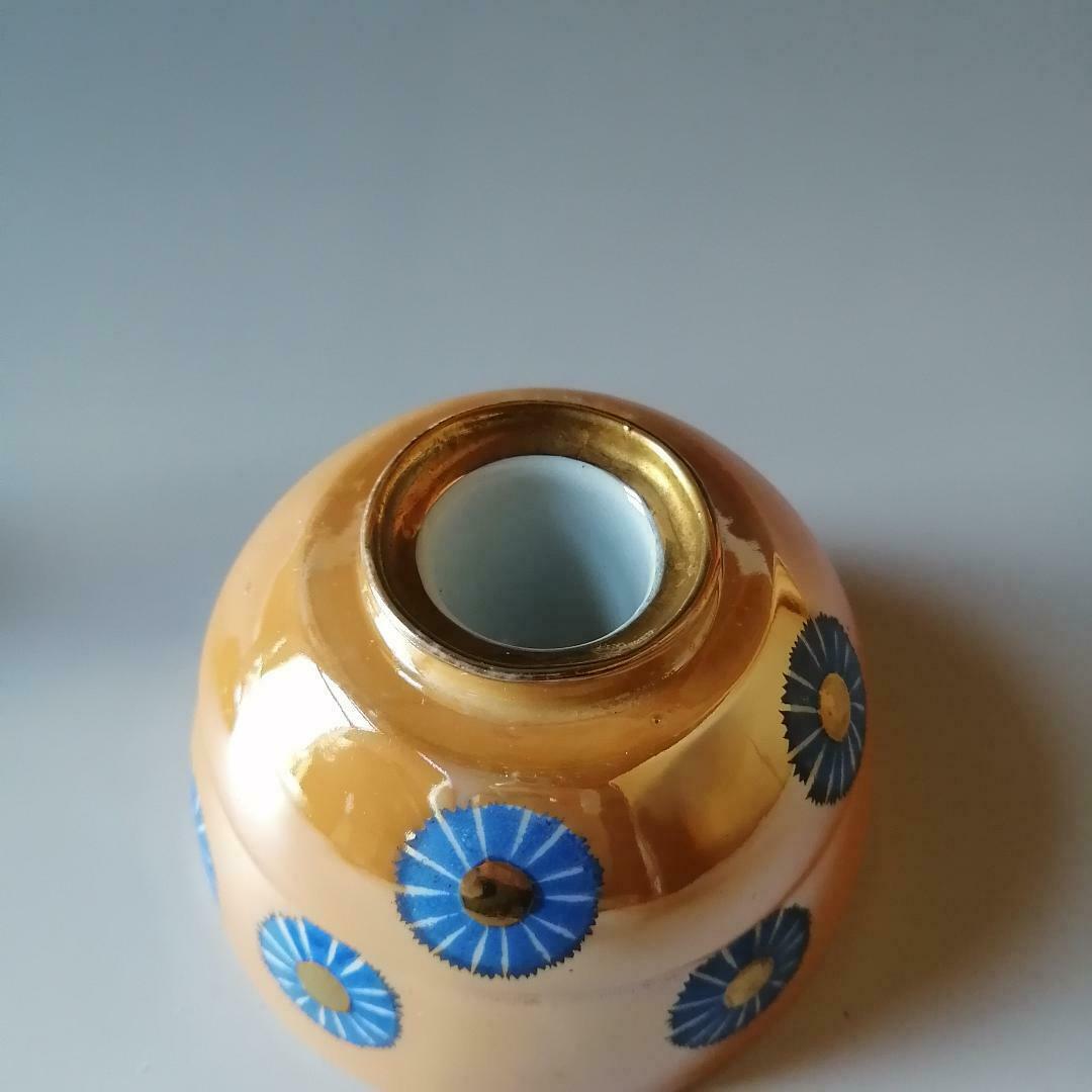 Old Noritake Deco Lady Ink Pot Raster Aya Art Rare Item