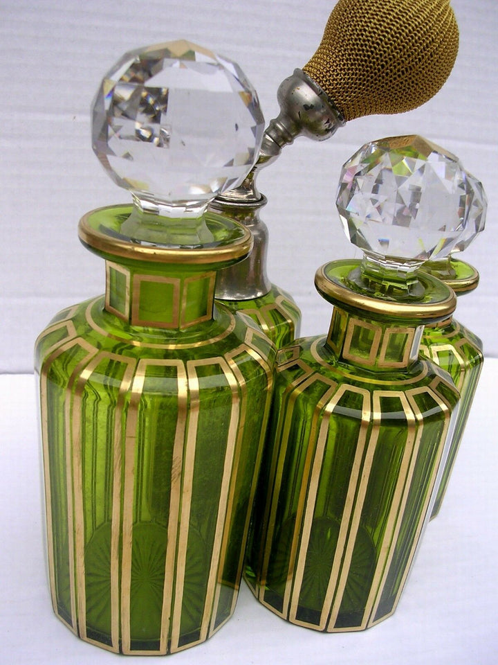 RARE FLACONS BOUTEILLES CRISTAL BACCARAT ANCIEN COLLECTION