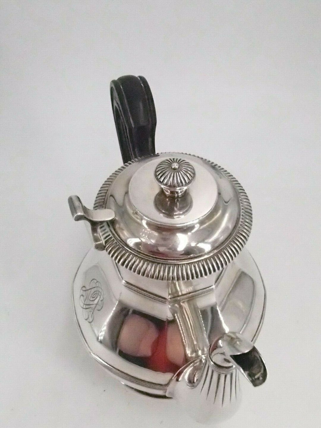Cardeilhac belle teapot solid silver king post minerve 1 er title
