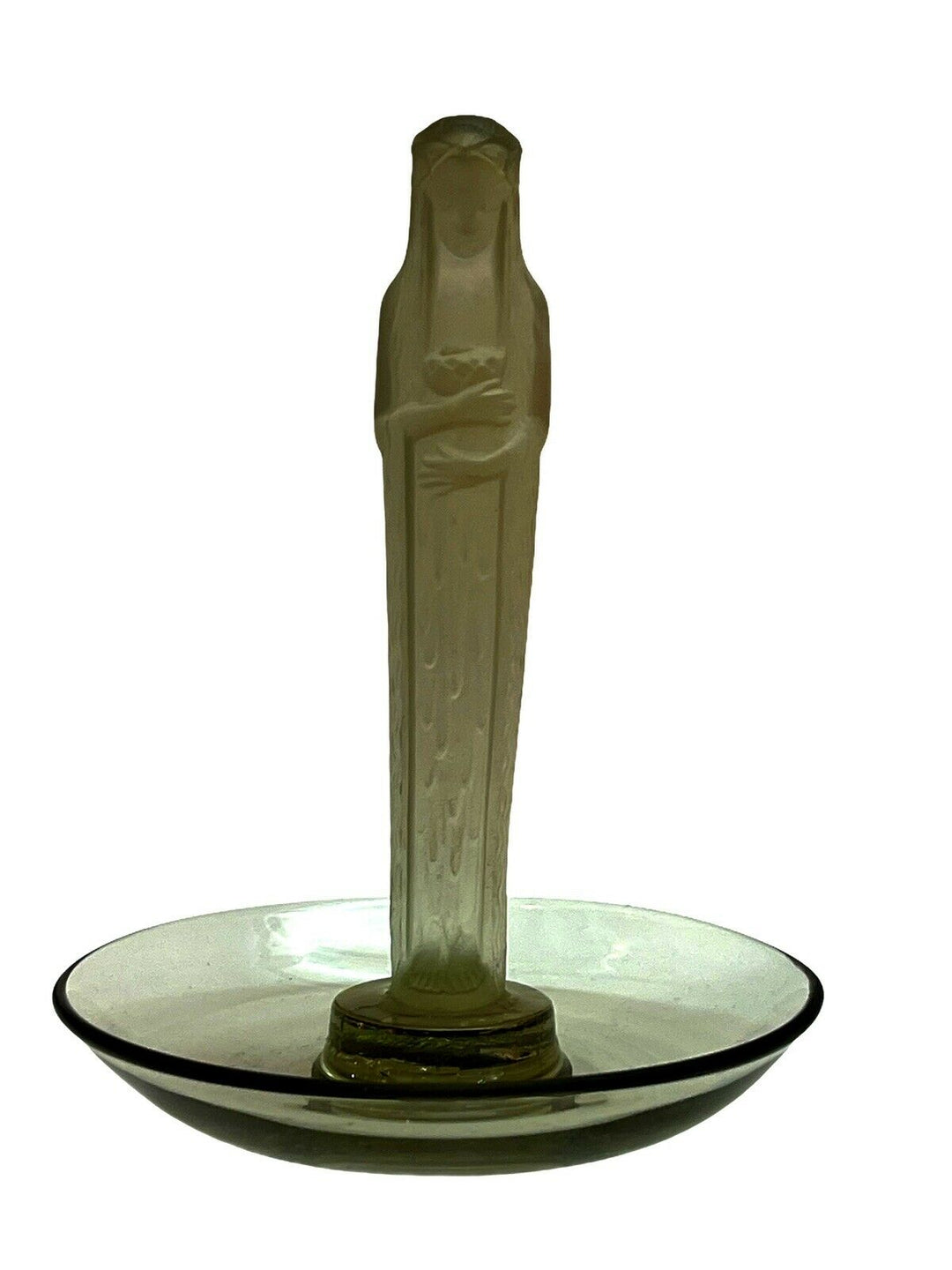 Cendrier Baguier Statuette De La Fontaine R.Lalique Astray Pintray Rene Lalique