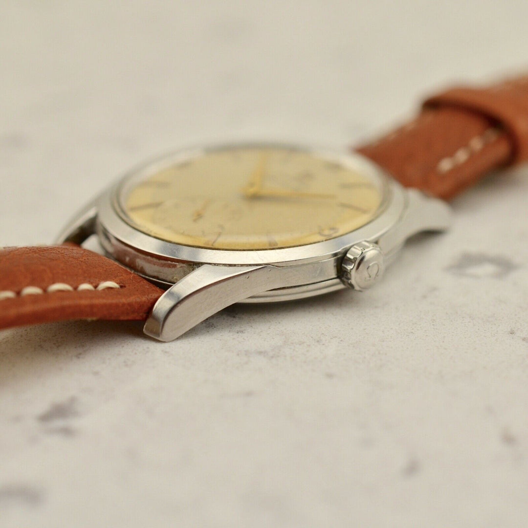 C.1956 ヴィンテージ オメガ シーマスター 「ランチェロ」 直径36mm 腕時計 型番 CK 2937-4 スチール製 梱包箱付き