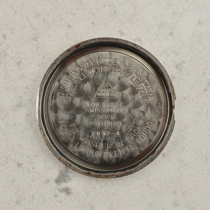 C.1956 ヴィンテージ オメガ シーマスター 「ランチェロ」 直径36mm 腕時計 型番 CK 2937-4 スチール製 梱包箱付き