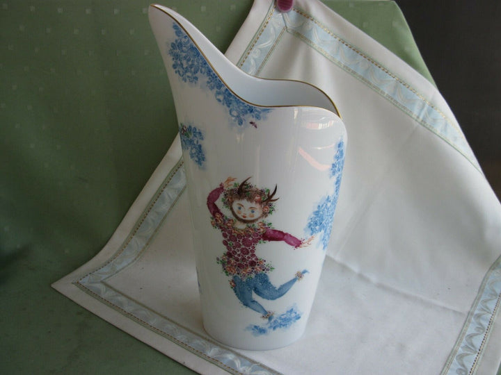 Wunderschöne große Meissen Vase in Dekor Sommernachtstraum / Blütenreigen