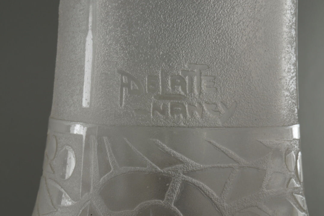 H.FOURNET and A.DELATTE : rare French art deco lamp wrought iron