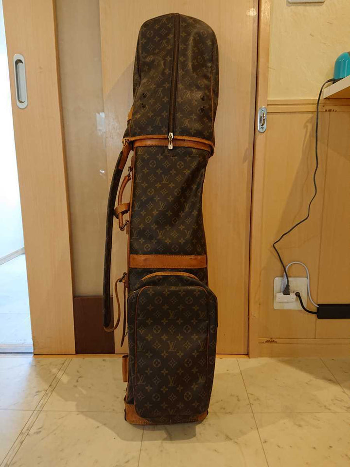 ルイヴィトン　ゴルフクラブ　バック　モノグラム　レザー　ヴィンテージ
