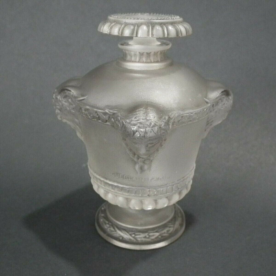 Rene Lalique Glass Fauns Perfume Bottle