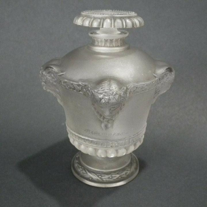 Rene Lalique Glass Fauns Perfume Bottle